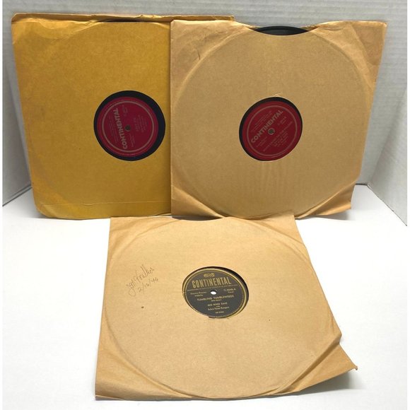 Lot of 3 Red River Dave 10" Records 78RPM Continental 5048 3017 3019 Country - Picture 9 of 9